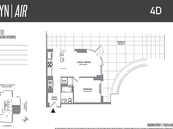 2nd image of 309 Gold St APT 4D