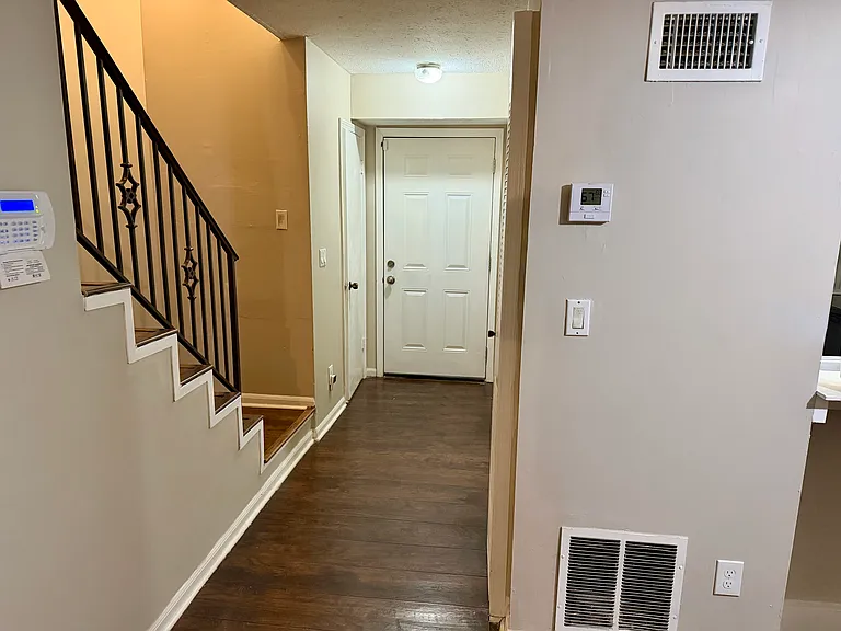 Front Door and Entrance Walk Way