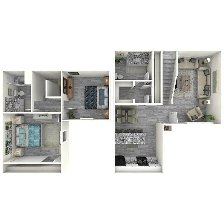 Floor plan TH-B1