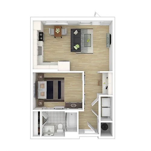 Floor plan E21