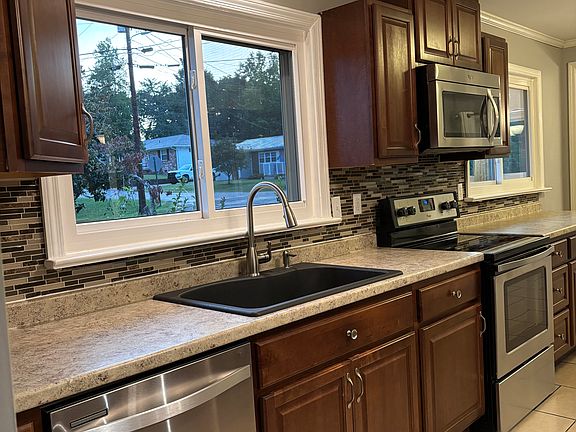 View of kitchen. Lots of counter space