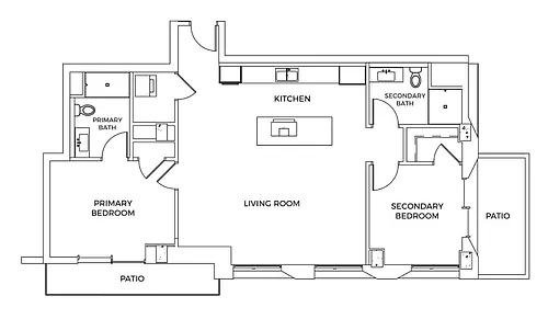 Floor plan Dragonfly