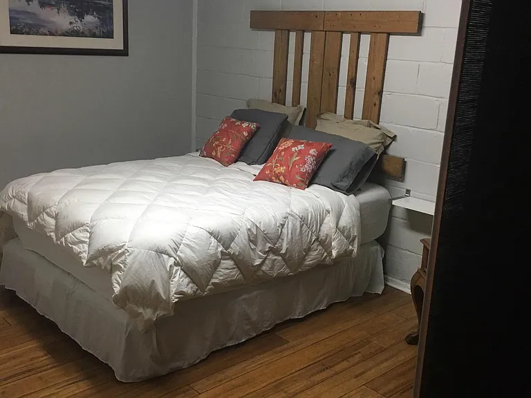 comfortable bed