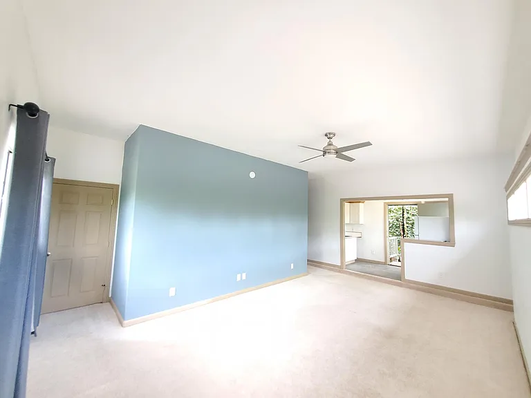before remodel, displaying size of unit