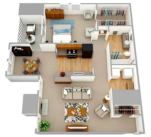 Floor plan The Fox