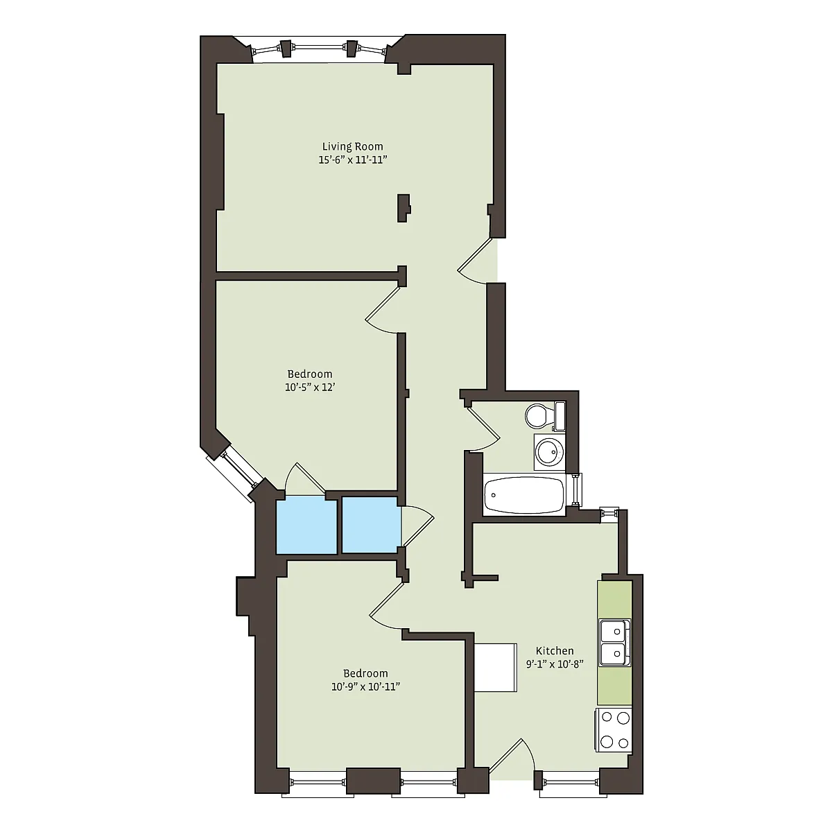 Floor plan 5401-2bC