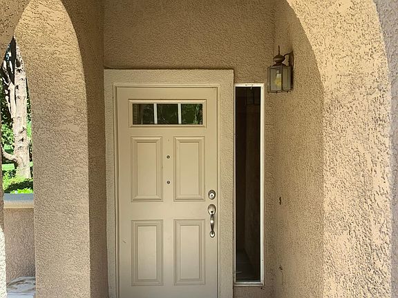 Front entry.