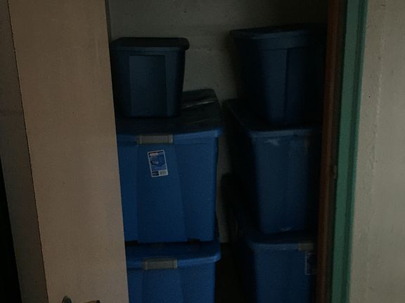 Storage area on deck