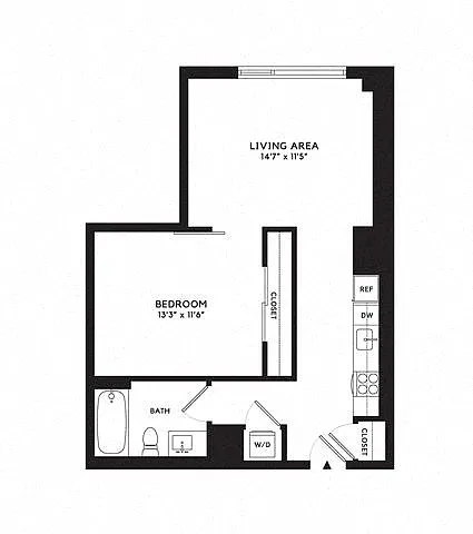 Floor plan Jr 1L