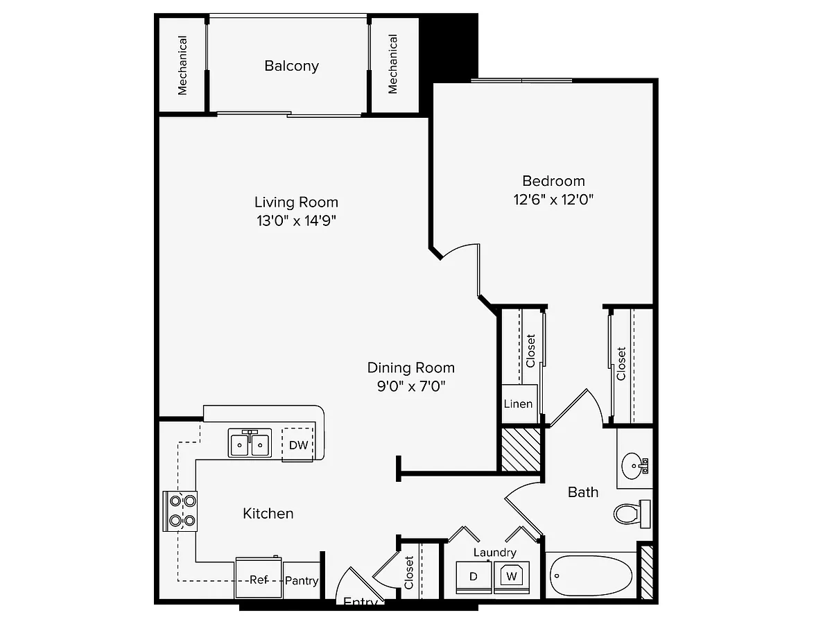 Floor plan A2P