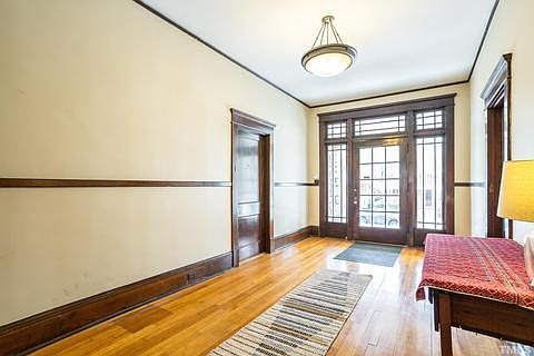 Front entrance hallway to triplex