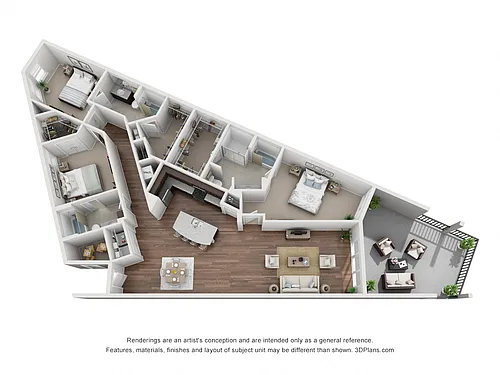 Floor plan Sunflower