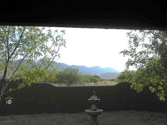 View from front porch.