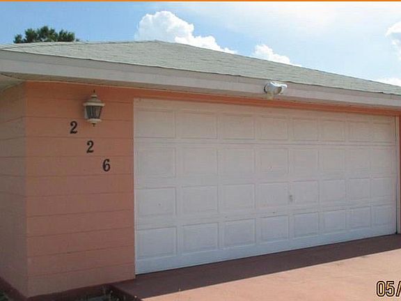 2 car garage with two doors