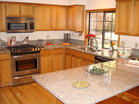 Granite and stainless kitchen