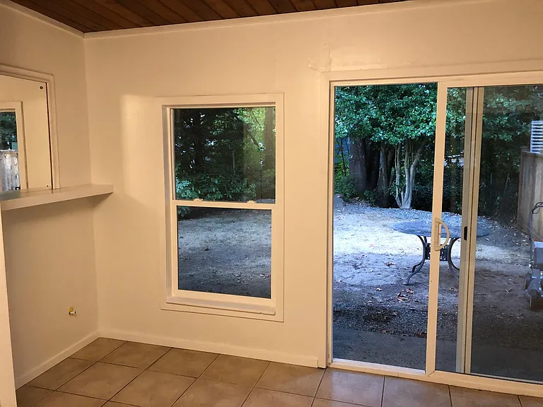 Creekside atrium room