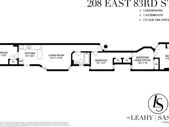 2nd image of 208 E 83rd St APT 3E