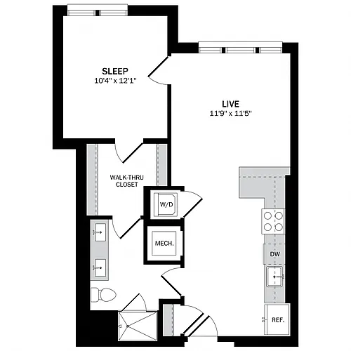 Floor plan HB08