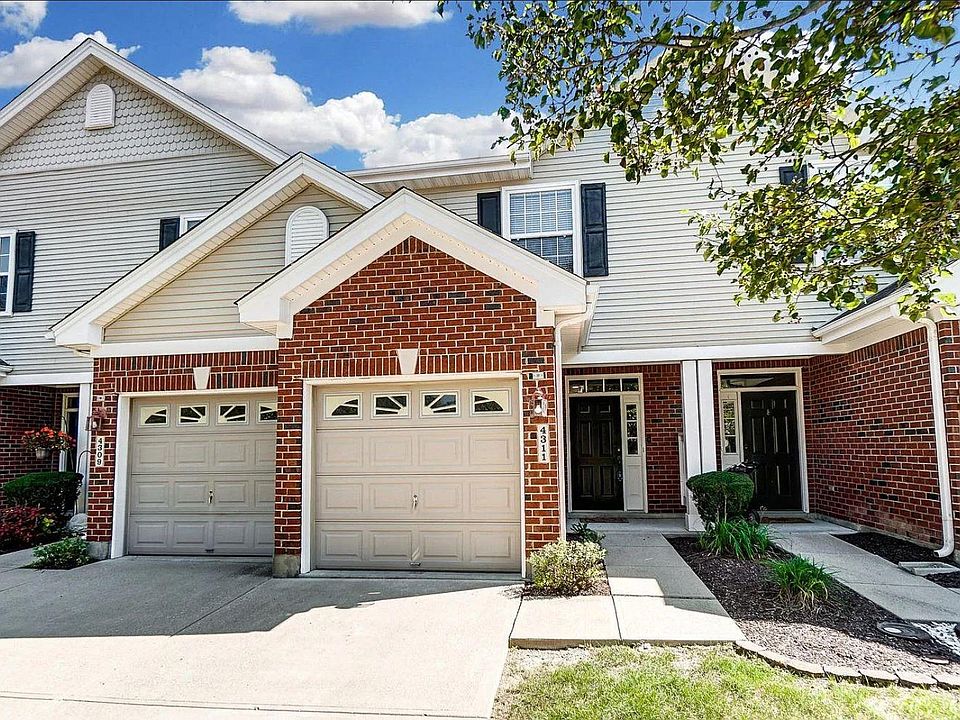 Townhome outside view