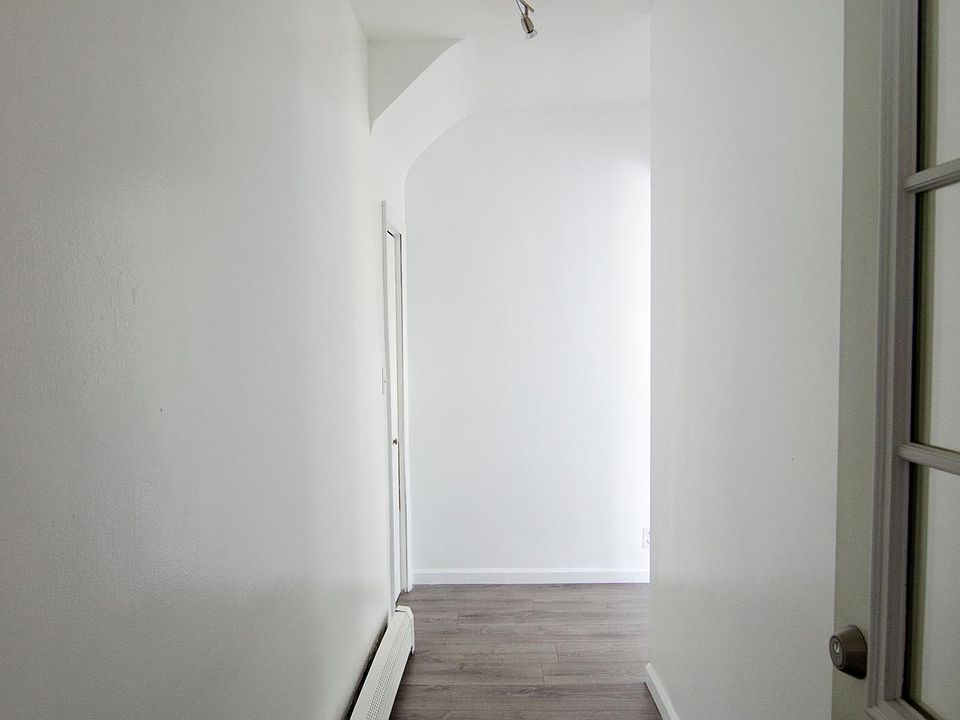 Entrance. Storage closet on the far left