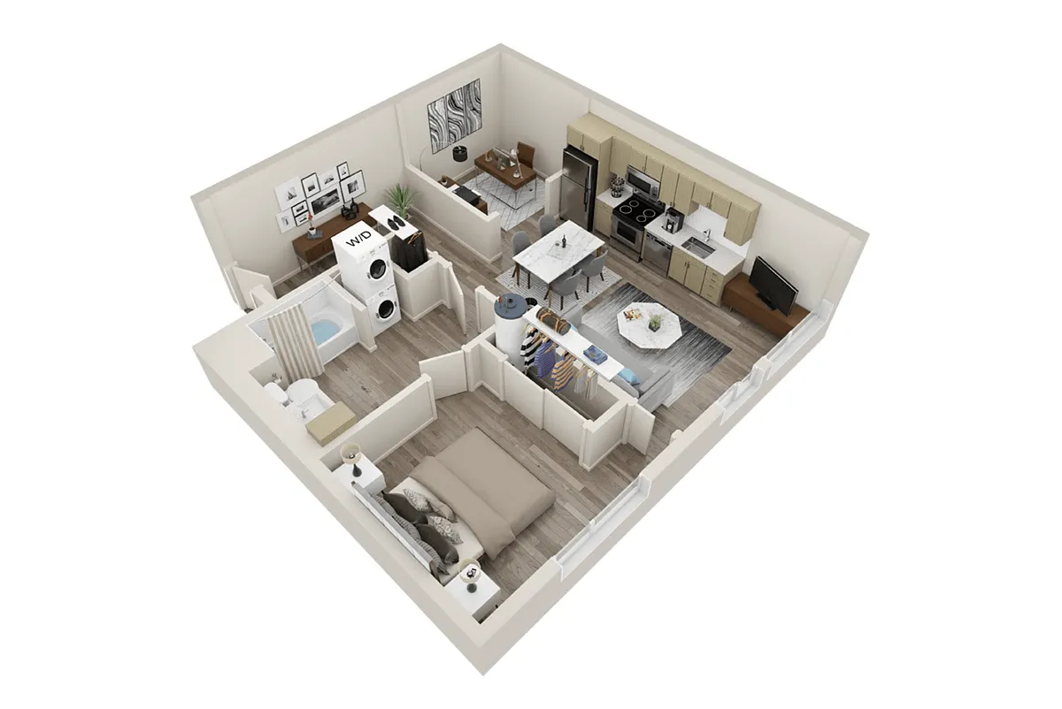 Floor plan Wahclella Falls
