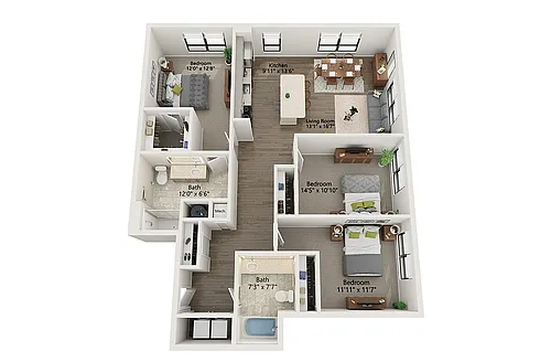 Floor plan C4