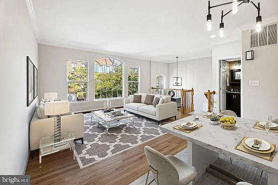 Main Floor Living and Dining Room