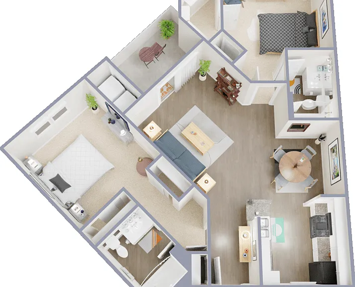 Plan Six Floorplan Diagram