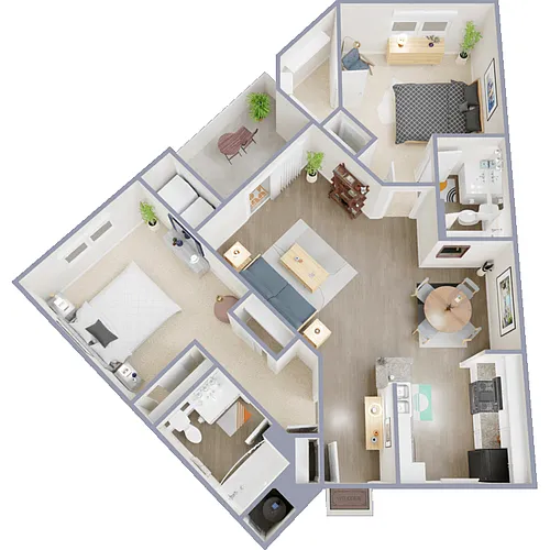 Floor plan Plan Six