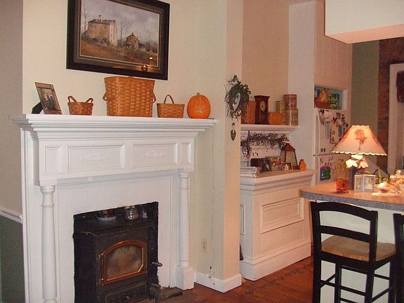 One of the 9 fireplaces