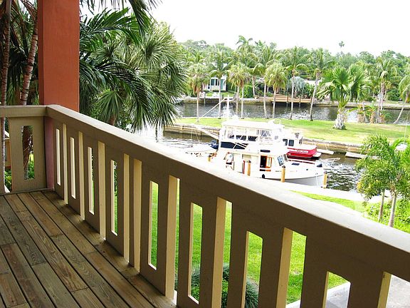view from balcony
