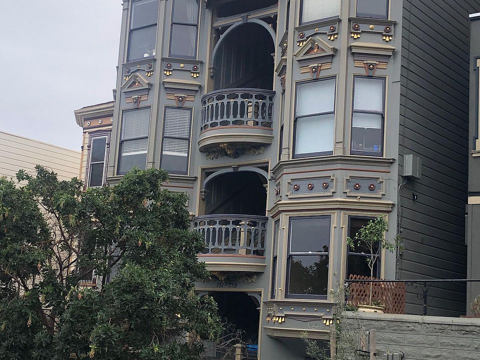 Building Facade; unit is middle right of stairs