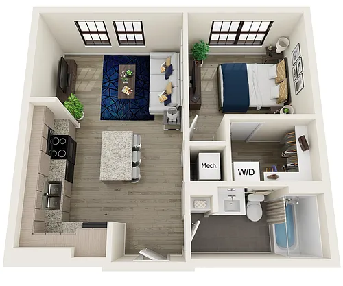 Floor plan The Shiplock