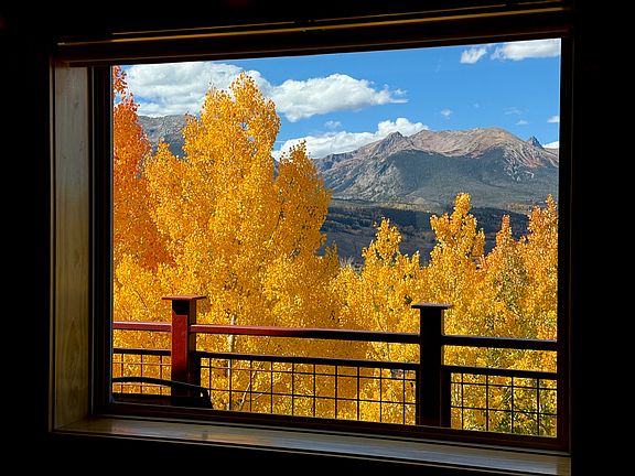 Living room window - a real-life postcard view.
