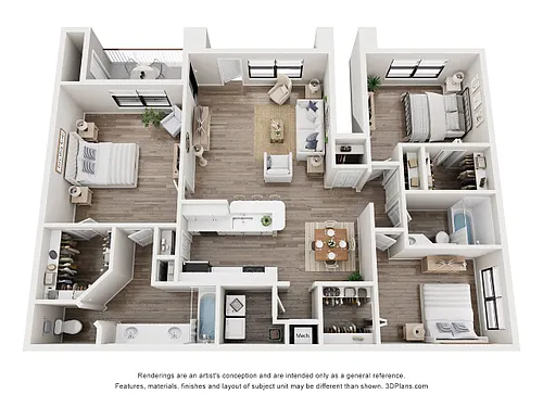 Floor plan C1