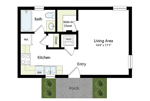 Floor plan Rockwood Back