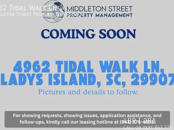 4962 Tidal Walk Ln, Ladys Island, SC 29907