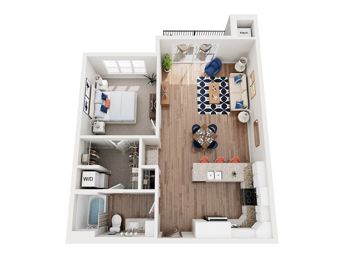 Floor plan Yukon