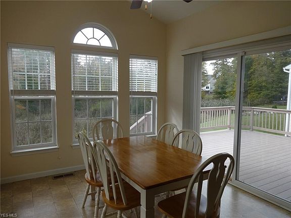 Eat-in Kitchen with Slider to Deck
