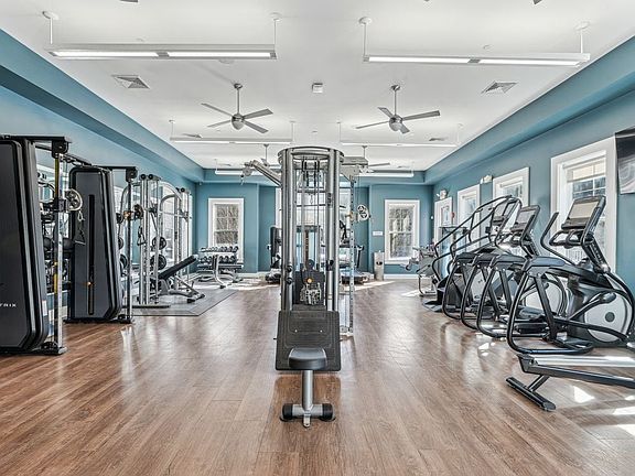State-of-the-art fitness center