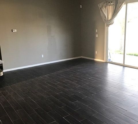 Family Room leading to fenced in yard