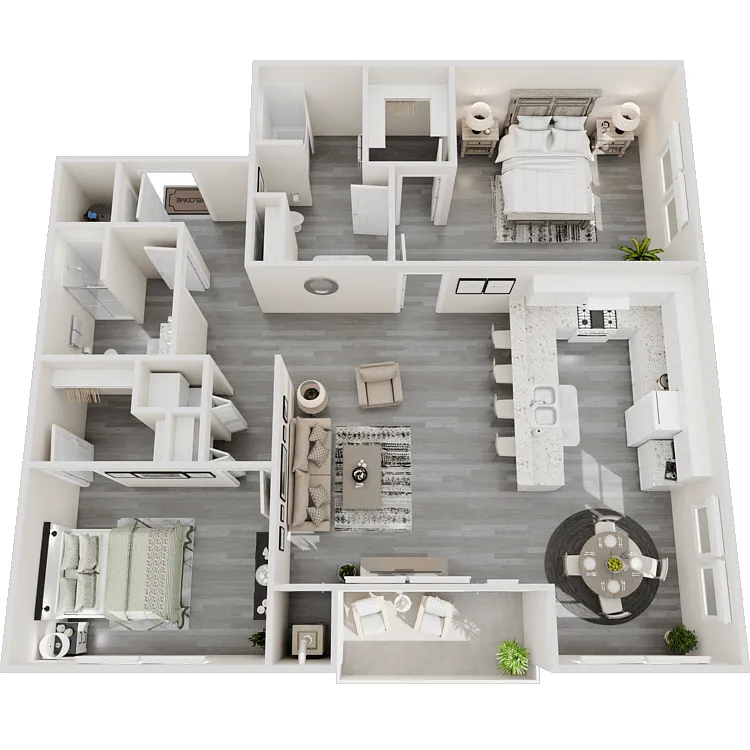 Floor plan Sunburst
