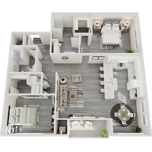 Floor plan Sunburst