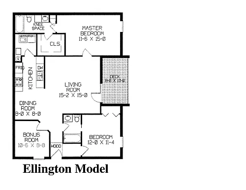 Floor plan Ellington