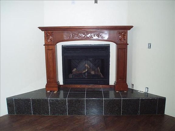 living room fireplace