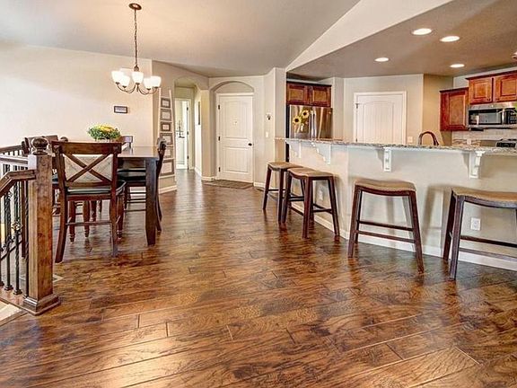 Kitchen view (These Four Barstools are Included)
