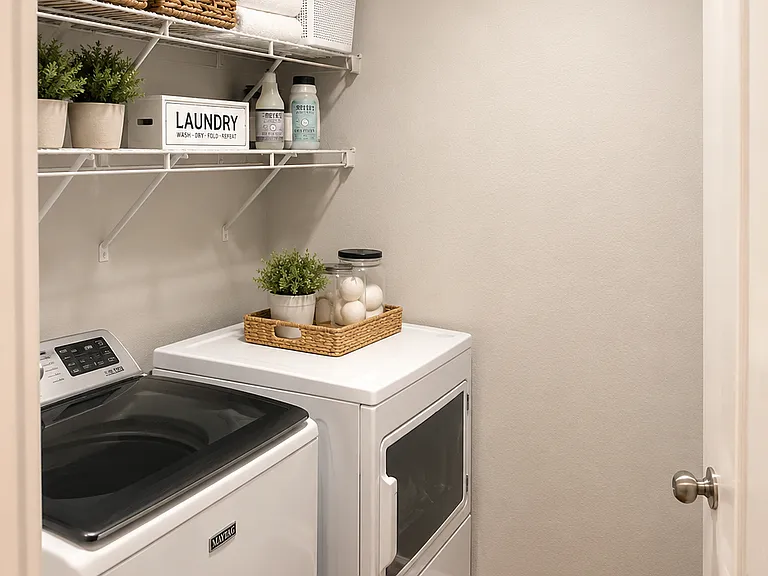 laundry in home, for comfort and durability.