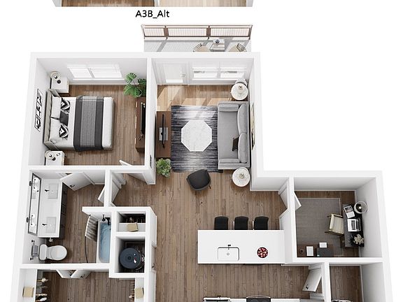 5th image of 10505 Deerwood Dr #114