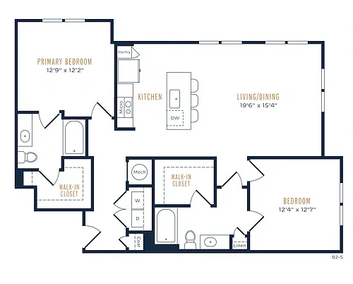 Floor plan B2