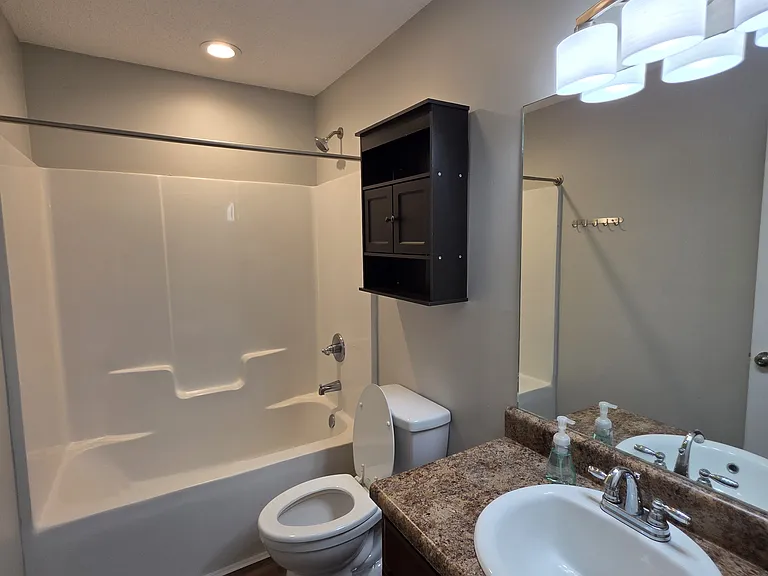 hallway bathroom